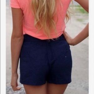 J Crew navy blue sidewalk short